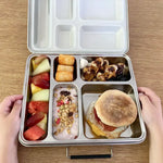 Load image into Gallery viewer, Nestling Stainless Steel JUMBO Bento Box with Silicone Seal - Healthy Snacks NZ
