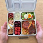 Load image into Gallery viewer, Nestling Stainless Steel JUMBO Bento Box with Silicone Seal - Healthy Snacks NZ
