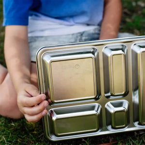 Nestling Stainless Steel JUMBO Bento Box with Silicone Seal - Healthy Snacks NZ