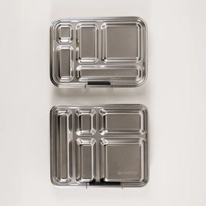Nestling Stainless Steel JUMBO Bento Box with Silicone Seal - Healthy Snacks NZ