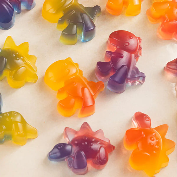 (3pc) Nutra Organics, Silicone Gummy Molds, Dino - Healthy Snacks NZ