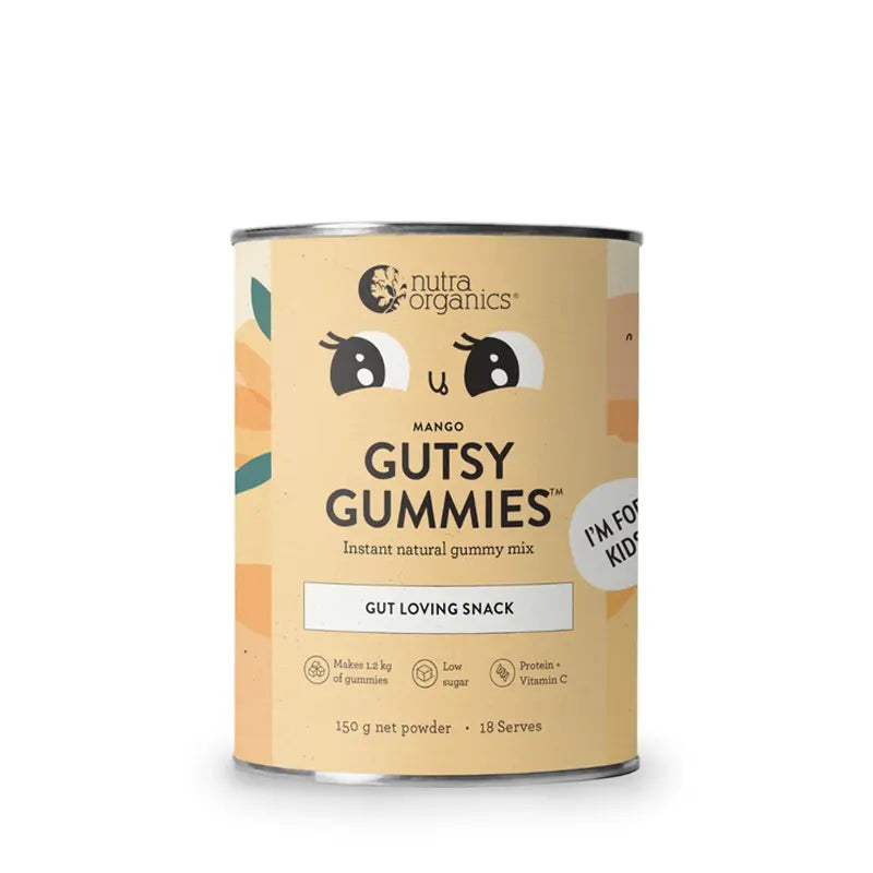 Nutra Organics, Gutsy Gummies, Assorted, 150g - Healthy Snacks NZ