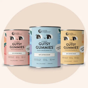 Nutra Organics, Gutsy Gummies, Assorted, 150g - Healthy Snacks NZ