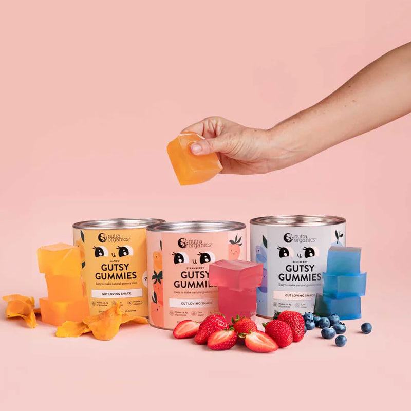 Neutral Gummies Nutra Organics | Gutsy Gummies | No Added Sugar Instant Natural Mix ...