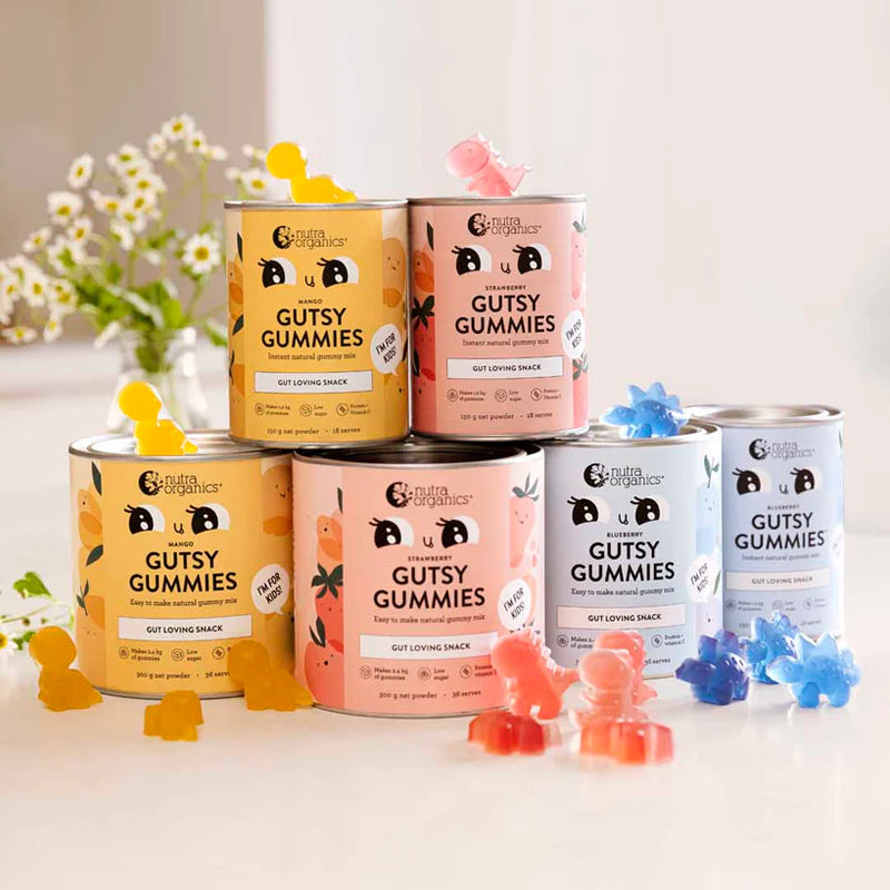 Neutral Gummies Nutra Organics | Gutsy Gummies | No Added Sugar Instant Natural Mix ...