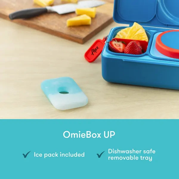 OmieBox UP, Hot & Cold Insulated Bento Lunchbox - Healthy Snacks NZ