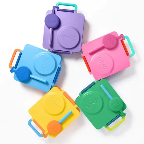 OmieBox Cutlery Pod Set, Assorted Colours - Healthy Snacks NZ