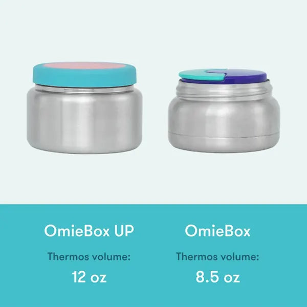 OmieBox UP, Hot & Cold Insulated Bento Lunchbox - Healthy Snacks NZ