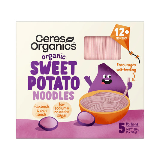 Ceres Organics, Organic Baby Vegetable Noodles, 150g - Healthy Snacks NZ