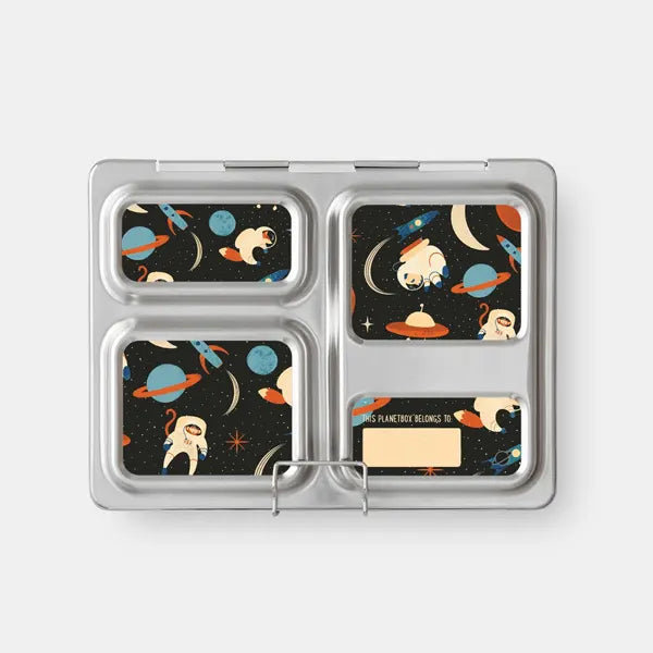 PlanetBox Launch Magnets, Space Animals - Healthy Snacks NZ