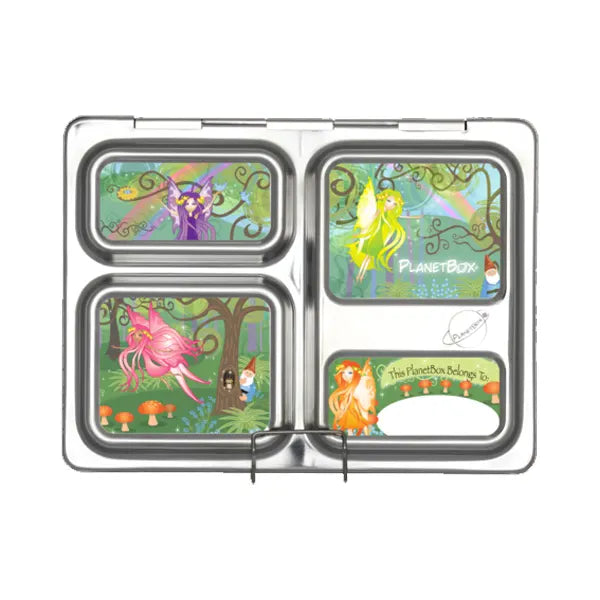 PlanetBox Launch Magnets, Woodland Fairies - Healthy Snacks NZ