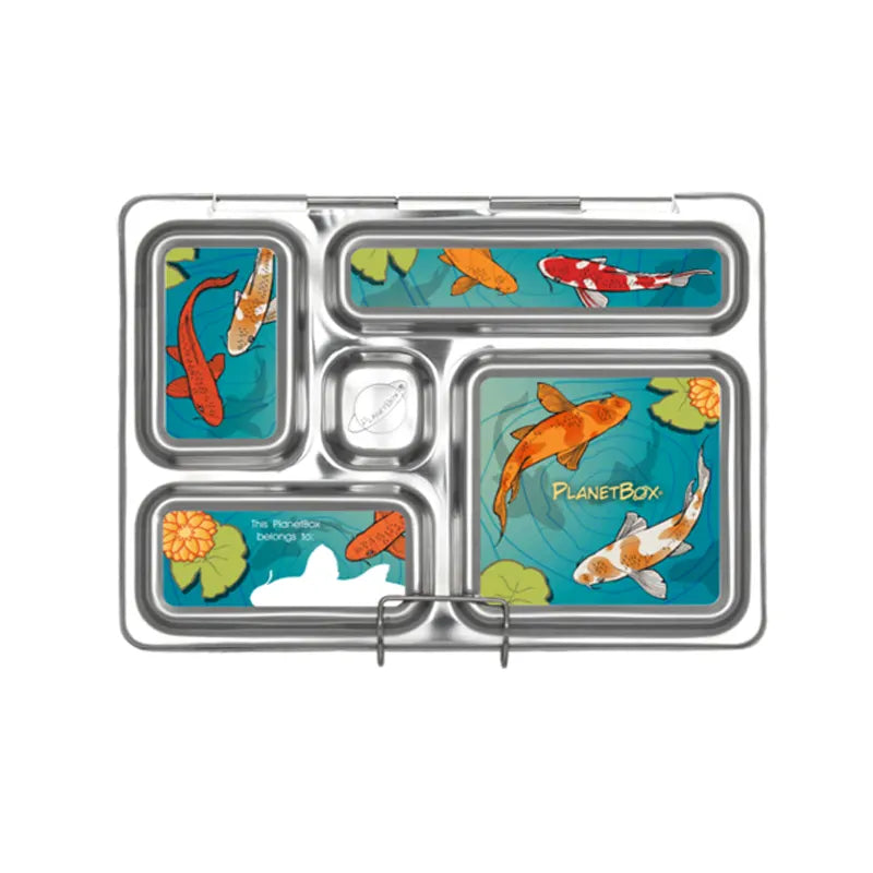 PlanetBox Rover Magnets. Koi Pond - Healthy Snacks NZ