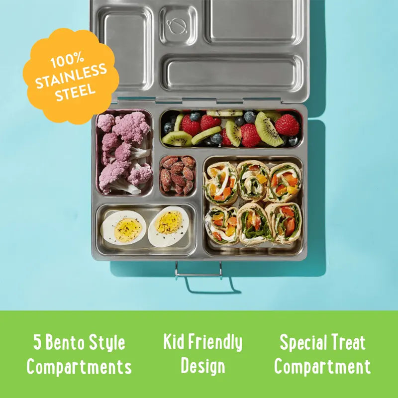 PlanetBox Stainless Steel Lunchbox, Rover - Healthy Snacks NZ