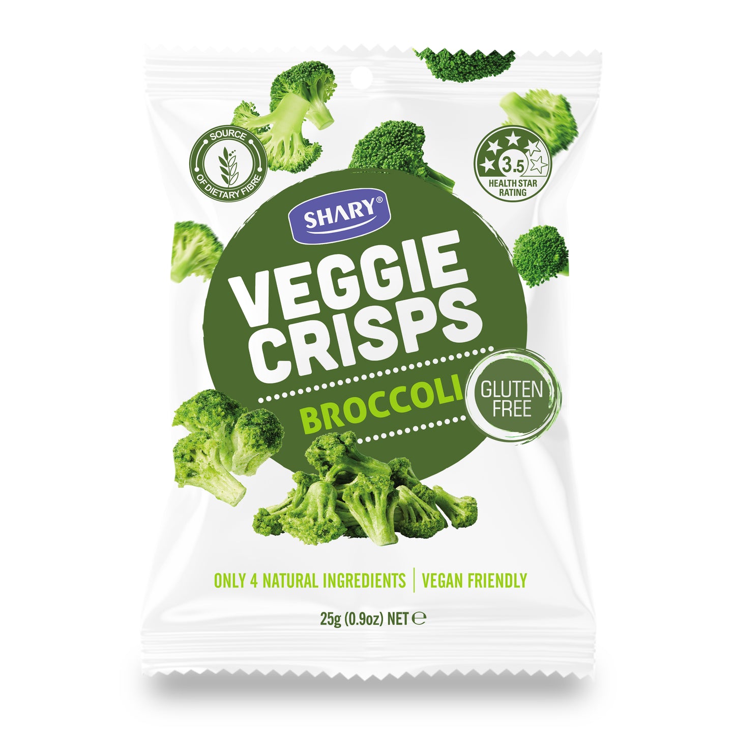 Shary Veggie Crisps (GF/DF/V)