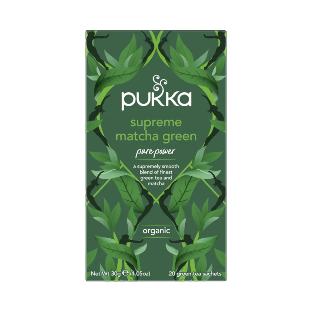 Pukka Organic Tea, Supreme Matcha Green - Healthy Snacks NZ