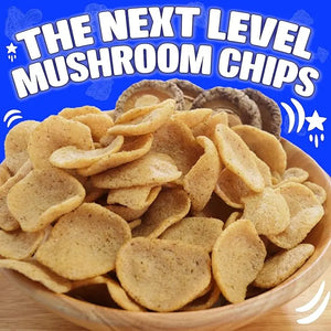 Real Naturals, Shiitake Mushroom Chips - Healthy Snacks NZ