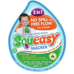 Load image into Gallery viewer, Squeasy Snacker Silicone Reusable Food Pouch, 180ml - Healthy Snacks NZ
