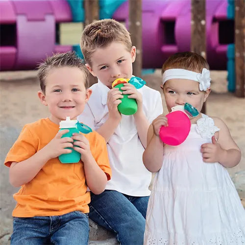 Squeasy Snacker Silicone Reusable Food Pouch, 180ml - Healthy Snacks NZ