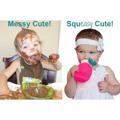 Squeasy Snacker Silicone Reusable Food Pouch, 180ml - Healthy Snacks NZ