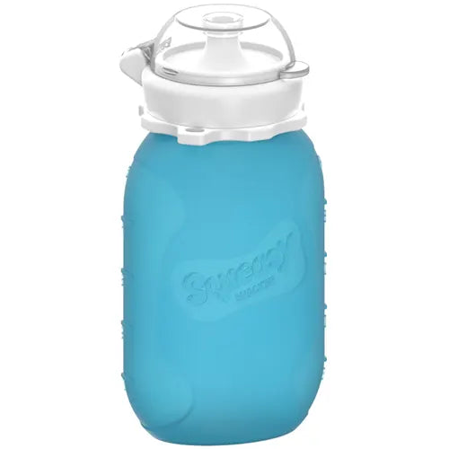 Squeasy Snacker Silicone Reusable Food Pouch, 180ml - Healthy Snacks NZ