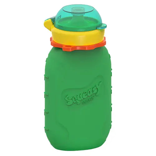 Squeasy Snacker Silicone Reusable Food Pouch, 180ml - Healthy Snacks NZ