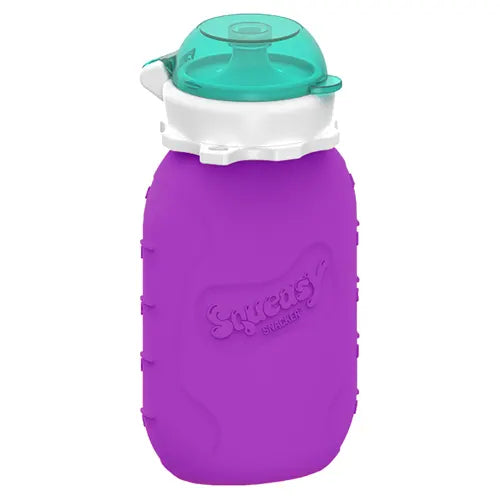 Squeasy Snacker Silicone Reusable Food Pouch, 180ml - Healthy Snacks NZ