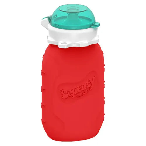Squeasy Snacker Silicone Reusable Food Pouch, 180ml - Healthy Snacks NZ