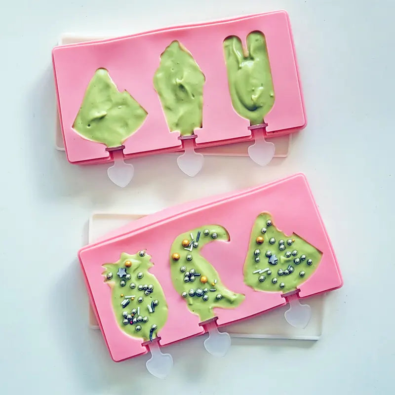 Silicone Ice Pop Moulds, Tropical - Healthy Snacks NZ