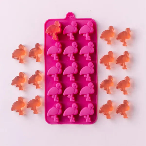 Silicone Mould Flamingos - Healthy Snacks NZ