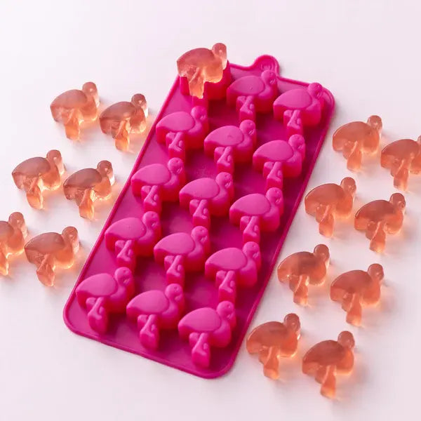 Silicone Mould Flamingos - Healthy Snacks NZ