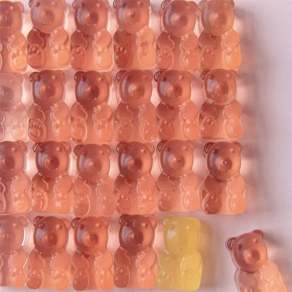 Silicone Mould Mini Gummy Bears, Assorted - Healthy Snacks NZ