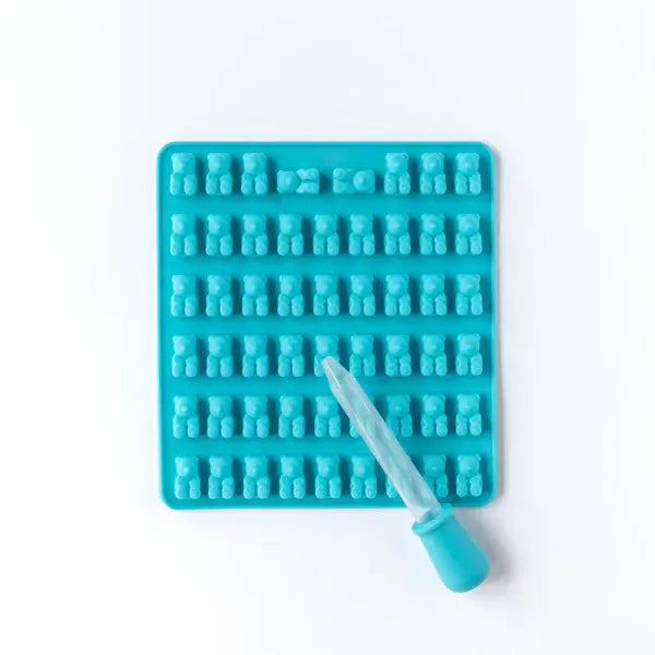 Silicone Mould Mini Gummy Bears, Assorted - Healthy Snacks NZ