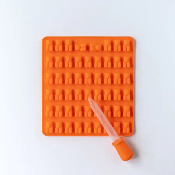 Silicone Mould Mini Gummy Bears, Assorted - Healthy Snacks NZ