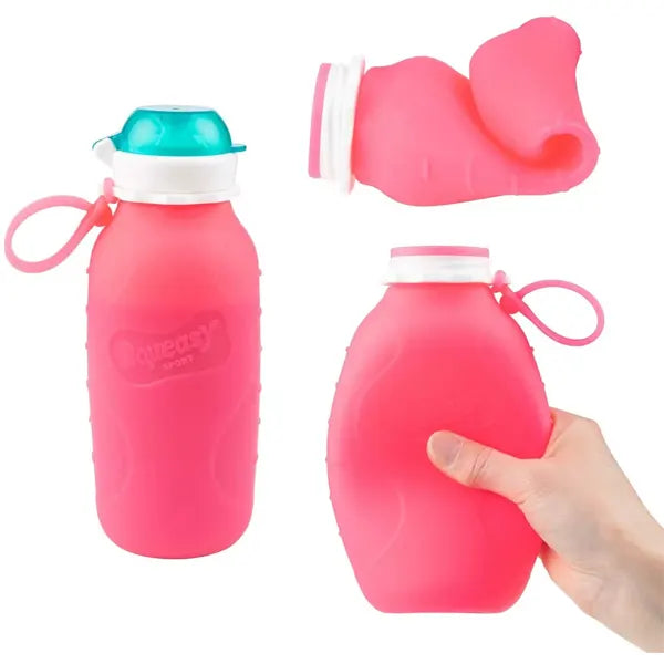 Squeasy Snacker Silicone Food Pouch, LARGE, 475ml - Healthy Snacks NZ