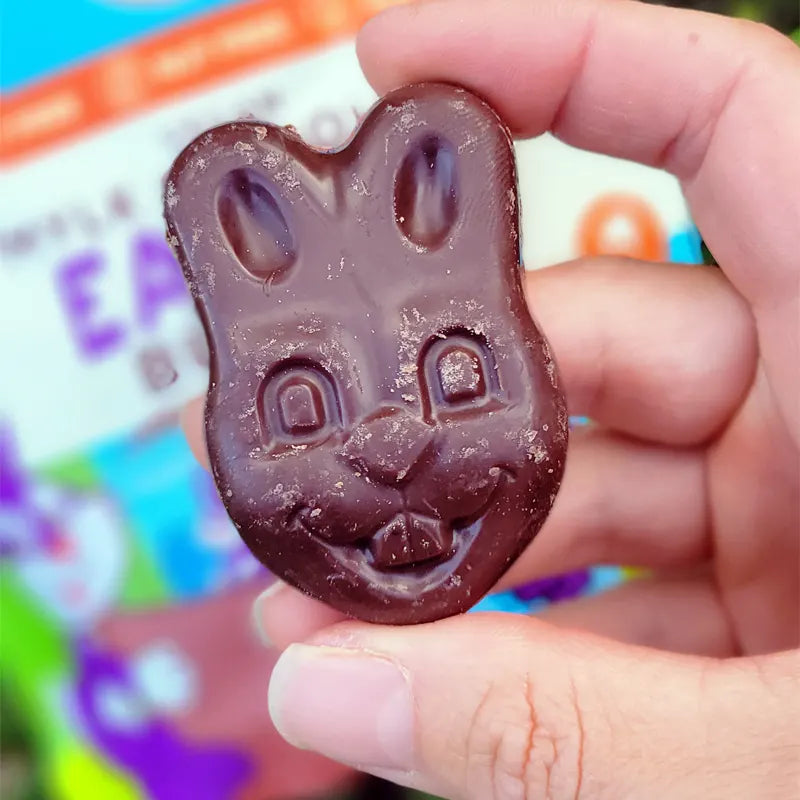 Sweet William, Easter Bunnies, Vegan Chocolate, Multipack (V/DF/GF), 155g - Healthy Snacks NZ