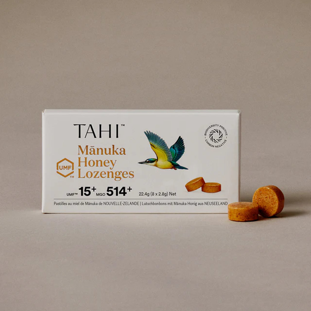 Tahi Mānuka Honey Lozenges UMF 15+/ MGO 514 - Healthy Snacks NZ