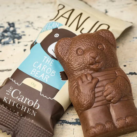 Healthy Snacks NZ - The Carob Kitchen, Carob Bear, Multiple Flavours