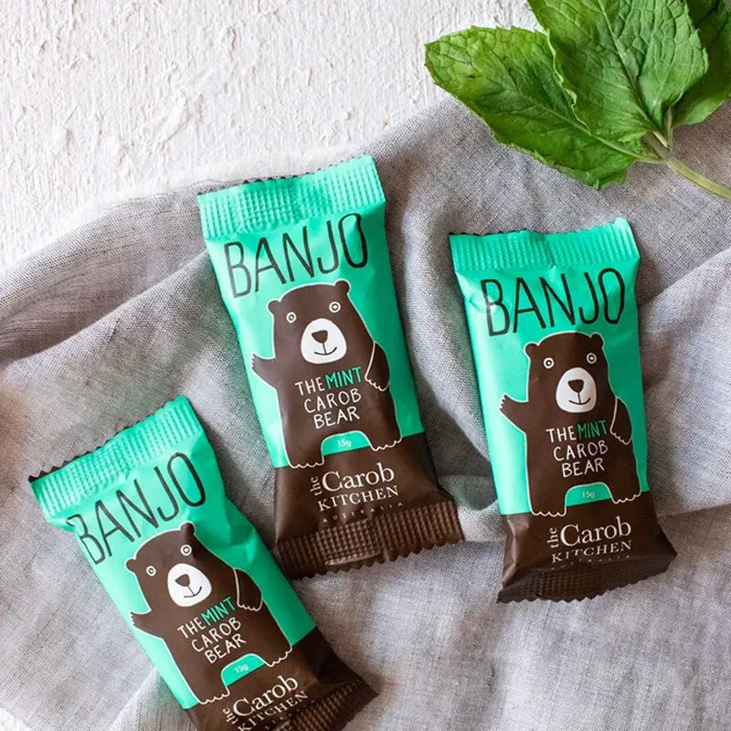 The Carob Kitchen, Banjo Carob Bear (GF), 15g