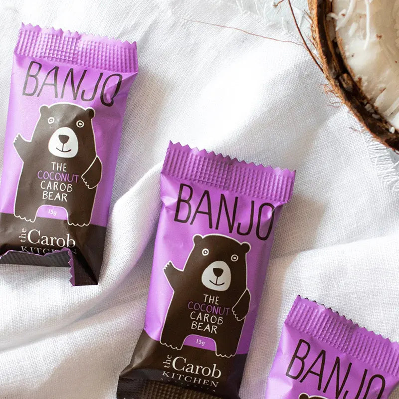 Healthy Snacks NZ - The Carob Kitchen, Carob Bear, Multiple Flavours