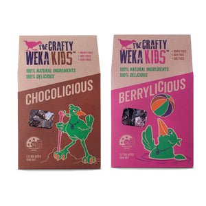 The Crafty Weka Kids, Snack Bars, 150g - Healthy Snacks NZ