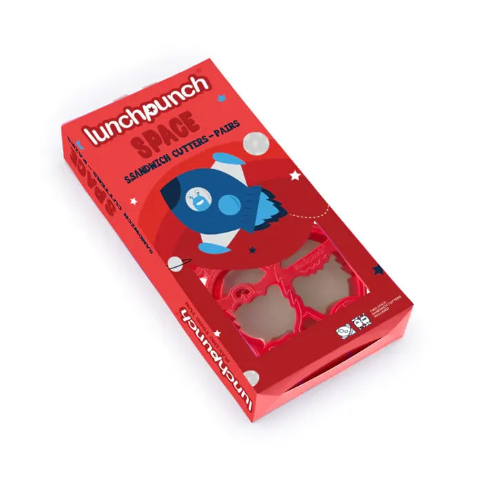 Lunch Punch Sandwich Cutters, Space (Set of2) - Healthy Snacks NZ
