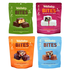 Wallaby Chocolate Bites (GF) 150g - Healthy Snacks NZ
