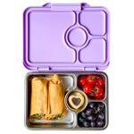 Load image into Gallery viewer, Yumbox Prêt, Stainless Steel 4 Compartment Lunchbox - Healthy Snacks NZ
