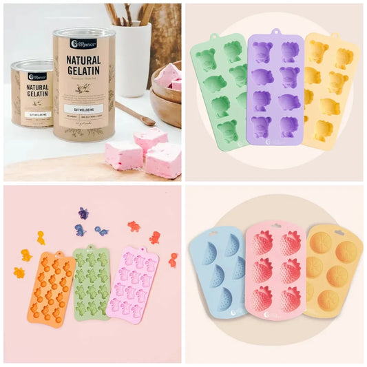 Gelatin & Silicone Moulds Bundle
