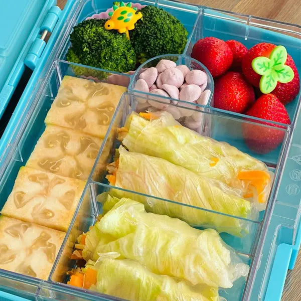 (8pc) 3D Food Picks, Garden Leaves - Healthy Snacks NZ