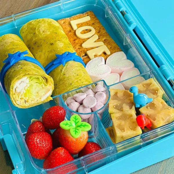(8pc) 3D Food Picks, Garden Leaves - Healthy Snacks NZ