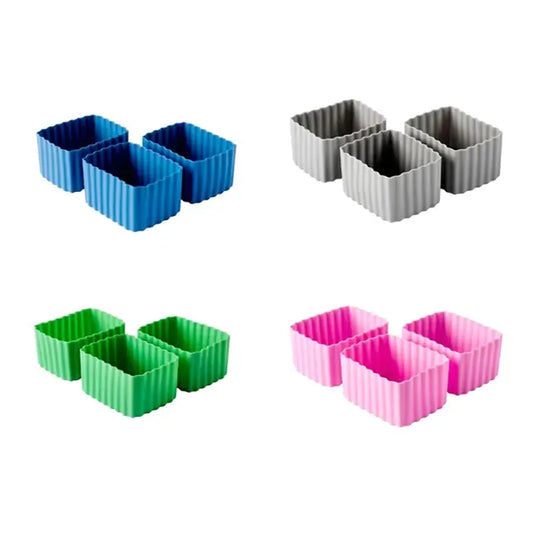 (3pc) Little Lunch Box Co, Bento Cups, Rectangular Small - Healthy Snacks NZ