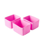Load image into Gallery viewer, (3pc) Little Lunch Box Co, Bento Cups, Rectangular Small, Pink - Healthy Snacks NZ
