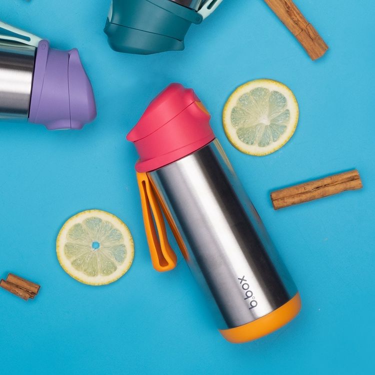 500ml insulated sport spout bottle - Healthy Snacks NZ