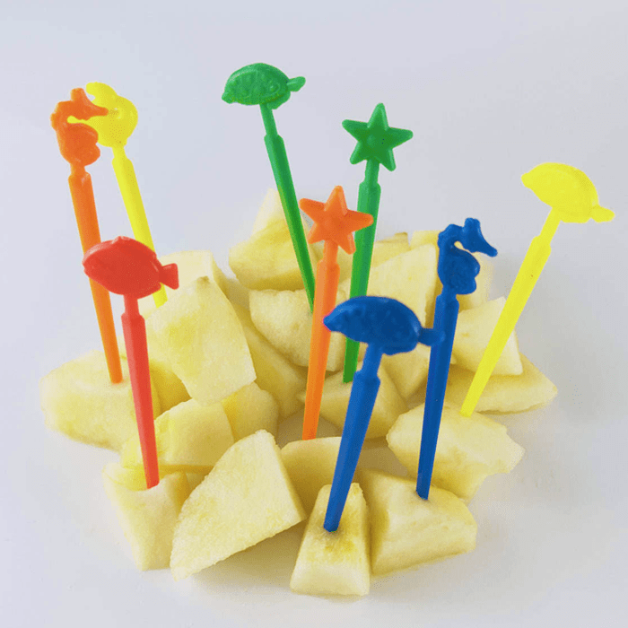 (6pc) Mini Food Skewers, Sea Life